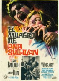 pelicula El milagro de Ana Sullivan